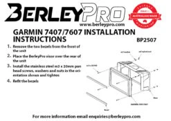 BerleyPro Garmin GPSMAP Visors -YakGear Shop berleypro garmin gpsmap visors 3