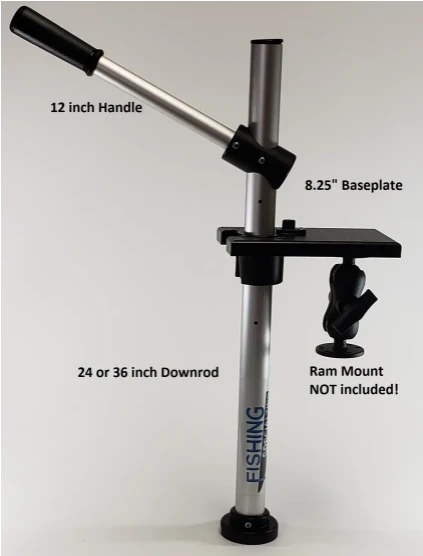 Fishing Specialties Live Transducer Kayak Mount Assembly 1 Fishing Specialties Live Transducer Kayak Mount Assembly