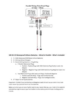 FPV-Power 100Ah V3 Waterproof Lithium Batteries Wired In Parallel With 2 - 10A Chargers (2 - 50Ah Batteries) -YakGear Shop fpv power 100ah v3 waterproof lithium batteries wi 4
