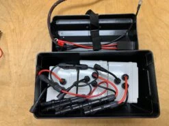 FPV-Power 12V 150Ah V3 Waterproof Lithium Batteries Wired In Parallel With 3 10Ah Chargers (3-50Ah Batteries) -YakGear Shop fpv power 12v 150ah v3 waterproof lithium batterie 3