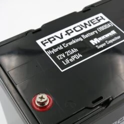 FPV-Power 12V 25Ah LIFEPO4 Hybrid Cranking Battery -YakGear Shop fpv power 12v 25ah lifepo4 hybrid cranking battery 2