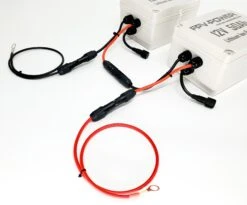 FPV-Power 24V 50Ah Waterproof Lithium Ion Waterproof Power Kit (Wired In Series) With Leads (2-50Ah Batteries) -YakGear Shop fpv power 24v 50ah waterproof lithium ion waterpro 2