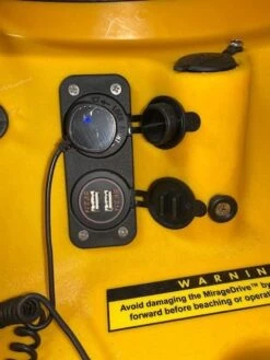 FPV-Power Dash Mounted 2.1Amp USB Dual Port -YakGear Shop fpv power dash mounted 21amp usb dual port 2