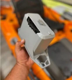 Hobie Track Mount Mini Bin -YakGear Shop hobie track mount mini bin 1