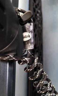 Ketch Boards Board Tether - Black/Grey -YakGear Shop ketch boards board tether black grey 2