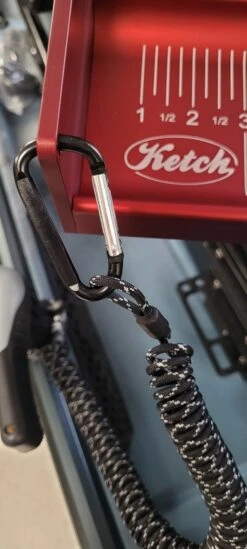 Ketch Boards Board Tether - Black/Grey