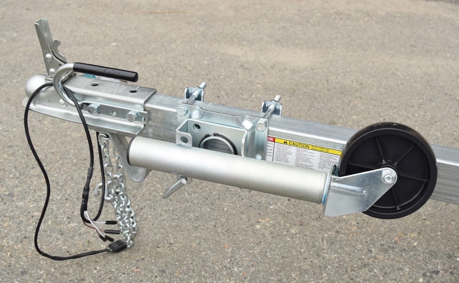 Malone Trailer Tongue Kick Stand With Wheel 3 Malone Trailer Tongue Kick Stand With Wheel - Image 3