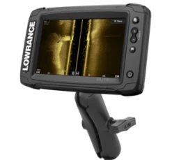 RAM Mounts Lowrance Elite-5 & Elite-7 Ti Double Ball Mount F 1.5" No Base 7 RAM Mounts Lowrance Elite-5 & Elite-7 Ti Double Ball Mount F 1.5" No Base -YakGear Shop ram mounts lowrance elite 5 elite 7 ti double ball 3