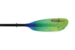 Werner Paddles Camano Hooked 2-Piece Leverloc Standard Shaft 260 Catch Lime Drift