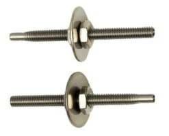 Yak-Attack Rigging Bullet 8-32" Threads (GT90 GearTrac) With Hardware (Pack Of 2)