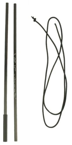 Yak-Attack VISICarbon Pro Mast Repair Kit Includes Both Carbon Tubes And Replacement Shock Cord