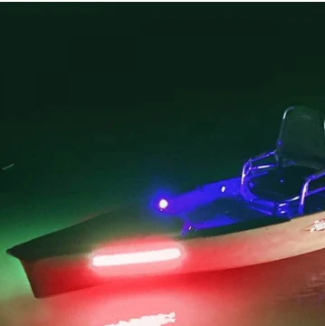 YakPower 2-Piece LED Light Kit Red/Green (10") 2 YakPower 2-Piece LED Light Kit Red/Green (10") - Image 2