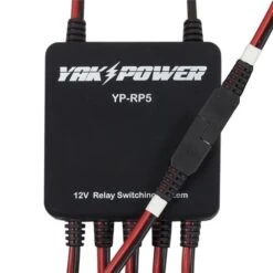 YakPower Power Port With 144" (12') Wire & SAE Connector -YakGear Shop yakpower power port with 144 12 wire sae connector 3